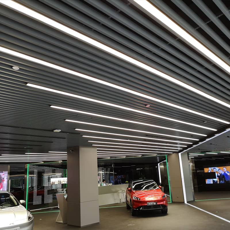 Anboolighting linear light used in car shop